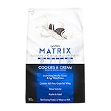 Syntrax Nutrition Matrix - Sustained-Release Protein Blend, Cookies & Cream 2 lbs. Real Cookie Pieces