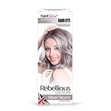 No testado en animales Paintglow - Rebellious Colours - Tinte de Pelo Semi-Permanente 70 ml (Silver Storm) - 1 unidad