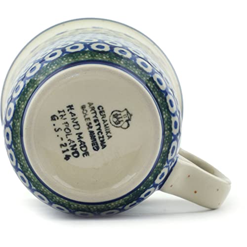 Taza Polmedia Polish Pottery 17 oz Water Tulip miniatura 4