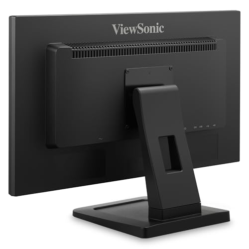 Image of ViewSonic TD2211 22 Inch 1080p Touch Screen Monitor, Single-Point Resistive Touch for Industrial and Commercial Use, Durable 3H Hardness Screen, 100x100 mm VESA Compatible, HDMI, VGA, DVI, USB Hub
