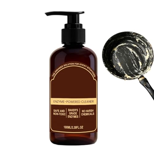 Dough Dissolving Soap, food-grade cleaner, gentle on utensils, suitable for everyday kitchen cleaning of dishes, pots, and pans.