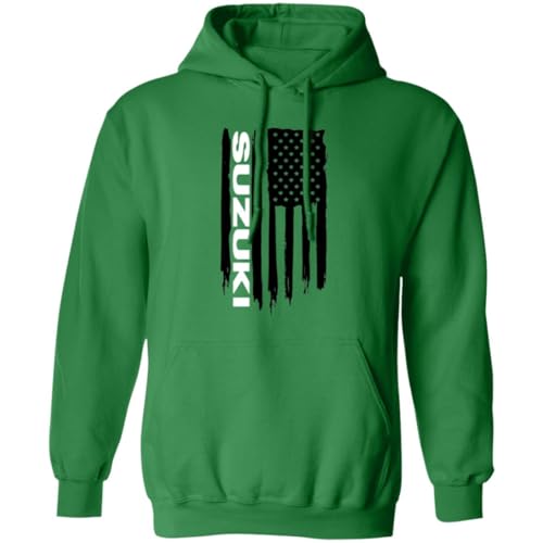 RM RMZ DRZ American Flag USA Pullover Hoodie4
