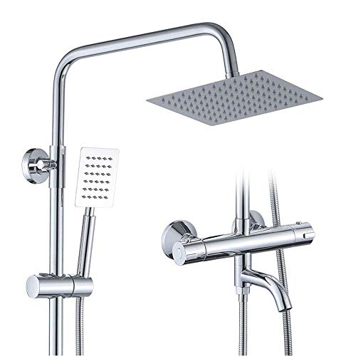 Mélangeur de douche thermostatique pour transformer votre baignoire en spa de pluie