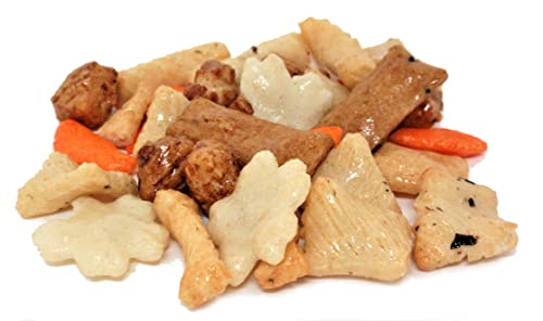 Party Rice Crackers Mix Bulk By Its Delish, 2 Lbs Bulk | Oriental Party Mix Crunchy Savory Snack #TOP1