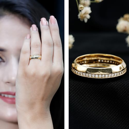 Certified Diamond Eternity Band, Hi Color Si Clarity, Natural Diamond Wide Wedding Ring (Ready to Gift)2