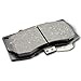 DYZJKWJW D1119 D1120 Front Rear Ceramic Brake Pads Set Fit For 2006 2007 2008 2009 2010 Hummer H3, For 2009 2010 Hummer H3T