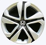 Genuine OEM Hubcap, Fits 2016-2018 Honda Civic, Professional Recon Like-New, 16-inch Factory Replacement Wheel Cover, 55099