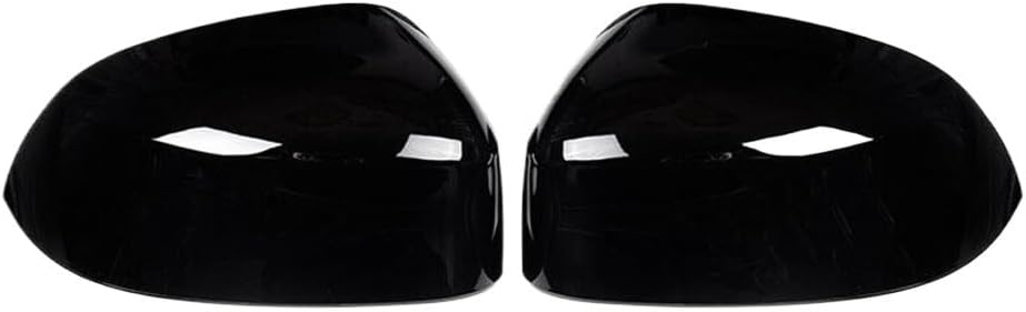 1Pair Glossy Black Car Rearview Side Mirror Cap Cover For BMW X3 G01 X4 G02 2018-2022