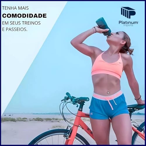 2 Suporte para Garrafa de Água para Bicicleta MTB/Speed, Nylon Resistente, Preto Acessório de Ciclis