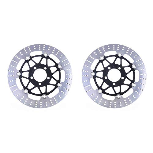 Disque de frein avant moto Kawasaki ZR550 Zl600 Ej650 Pa351 paire