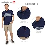 Quiksilver Men's Regular Fit Soft Cotton Jersey Short Sleeve Polo Shirt - Image 3