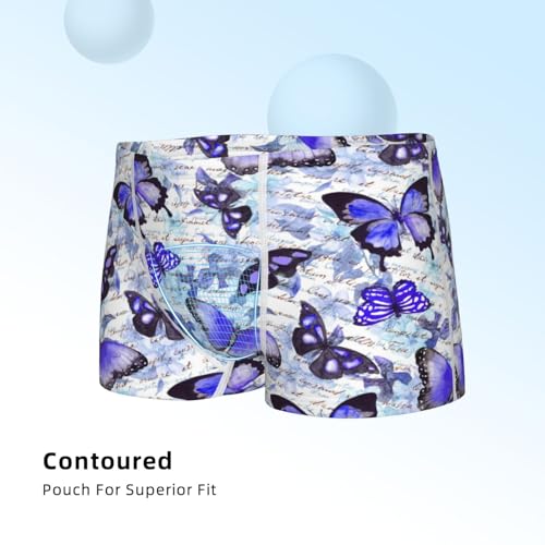 Boys' Cotton Boxer Brief Soft Underwear-Butterflies4