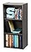 Movian, Armadio con 3 ripiani/Contenitore in legno con ripiani/Libreria/Mobili laterali, Modulare,Design, Ufficio, Casa - Basic Storage Shelf - CX-3 - Quercia grigia