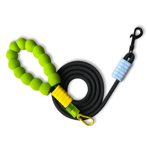 4.92FT Nylon Dog Leash，Multi Functional Crossbody Explosion-Proof Punch,Comfortable pad Handle,Suitable for Dog Sheds for Large Dogs Heavy Duty.