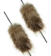 THREE ARCHERS Beaver Balls Bow String Silencers 2 Pack – Traditional Archery Bowstring Dampeners ...