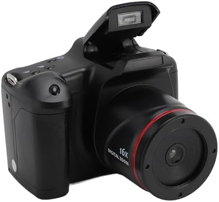 Digital Camera, 1080P HD Anti Shake Video Recording Camera Support 16X Digital Zoom, 16MP Compact Small Camera with 2.4 inch Screen