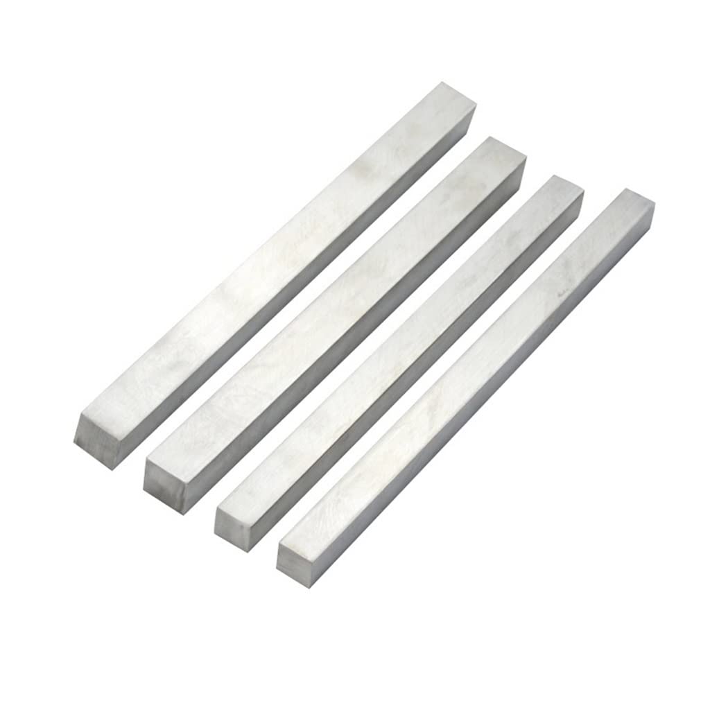 Pręt kwadratowy ze stali nierdzewnej, 1 szt. 304, 4 mm 5 6 8 10 12 Długość 100(12mm)