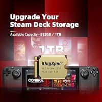 KingSpec XF-2230 512GB SSD M.2 2230 PCIe 4.0, NVMe SSD Gen 4x4 mit Wärmesenke, bis zu 5000MB/s Internes Solid State Drives, kompatibel mit Desktop/Laptop/Steam Deck/ROG Ally/Surface Pro – Ansicht 4