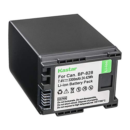 Kastar Battery for Canon BP-828 & Compatible Models