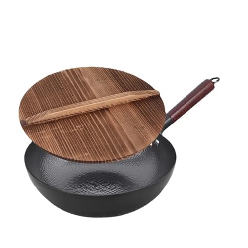 Wok de hierro para inducción sin recubrimiento miniatura 2