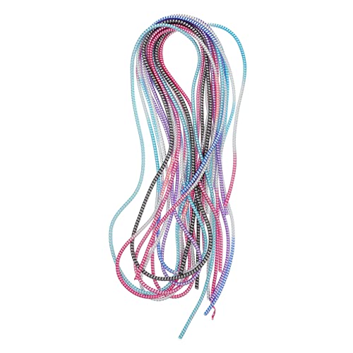 HOMSFOU 8pezzi Avvolgente Per Organizzazione Fili Guaina Protettiva Flessibile e Riutilizzabile