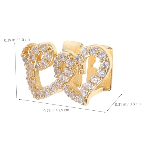 Top Tooth Grill Cap Rhinestone para Disfraz y Fiesta miniatura 2