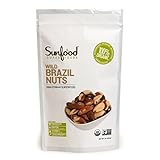 Sunfood - Organic Wild Brazil Nuts -- 1 lb