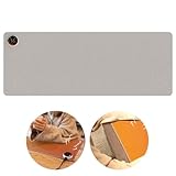 デスクヒーター 卓上 事務用 勉強用 ホットマット パネルヒーター デスク 手元 デスクマット 学習机マット ぽかぽか 暖房 ヒーター デスク 大判サイズ 薄型 冷え対策 暖房器具 省エネ 節電 PSE認証 受験勉強 昼寝 ギフト ハーフ 塾 プレゼント(プレミアタイプライトグレー)