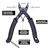 Primasage Derive Chaine Velo, Ensemble d'outils de Chaîne de Vélo Comprend une 5 Paires de Rivets, Dérive de Chaîne pour Vélo Convient aux Chaînes de Vélo de 6 à 12 Vitesses #3