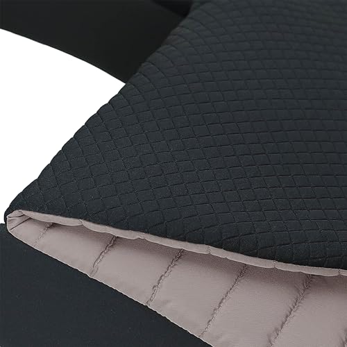 Image of Little Unicorn Winter Car Seat Cover | Premium Insulated Fabric | Universal Fit & Easy to Install | Travel Bag Included (Mushroom)