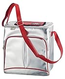 Be Cool Kühltasche -Travelbox, silber/rot 19 l