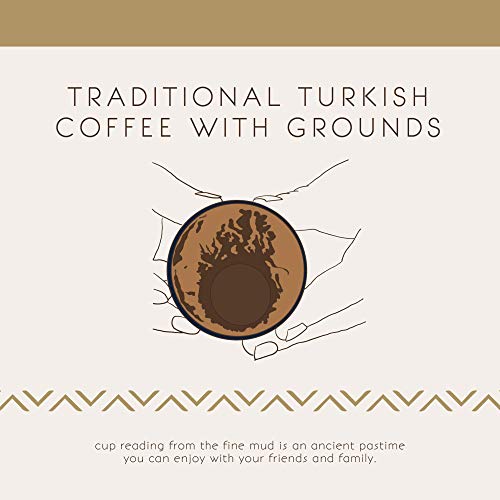 ChaldoCup Turkish Coffee (Medium Roast Coffee), 24ct., Middle Eastern Style Blends Recyclable Single Serve Coffee Pods – 100% California Roasted Coffee, K Cups Compatible, Coffee Contains Grounds