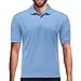 Mens Light Blue Drifit Polo Shirt XL
