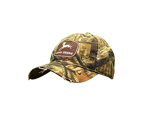 John Deere Embroidered Logo Baseball Hat - One-Size - Men's - Mossy Oak