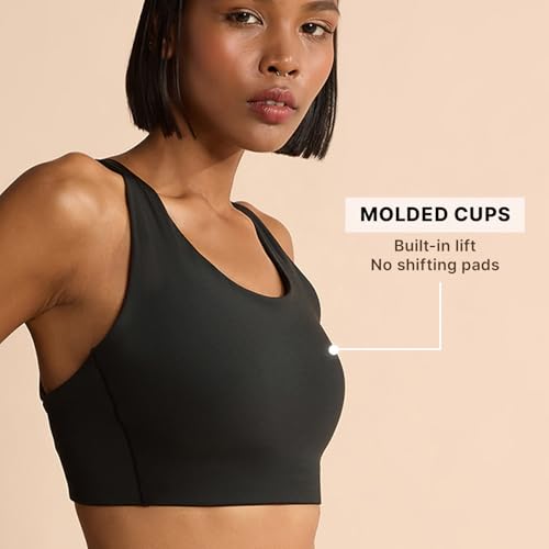 Image of KICA Luxe Limitless High-Impact Full Coverage Sports Bra with Molded Cups
