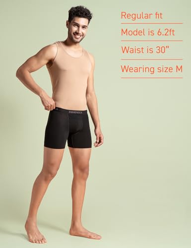 Image of DAMENSCH Mens Regular Fit Premium Cotton Blend Boxer Brief | Innerwear Men, Men Boxers, Underwear for Men, Shorts for Men, Inner for Men, Briefs for Men