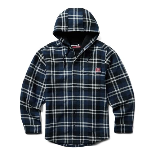 Wolverine Men's Bucksaw Hooded Flannel Shirt Jac2