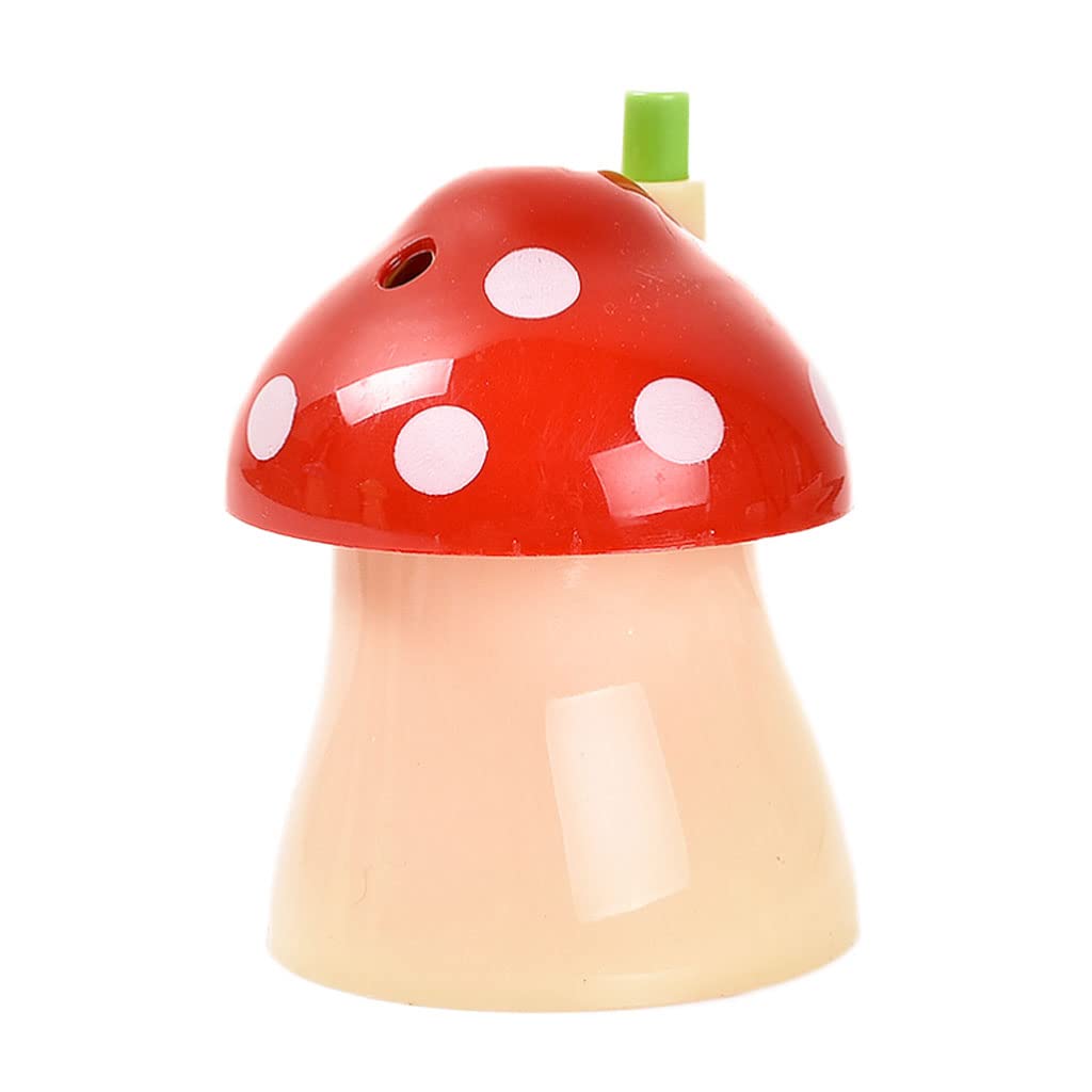 MRKU Toothpicks Dispenser Toothpick Box Holder Fashion Creative plastic desktop mushroom automatic cute reusable container Chic