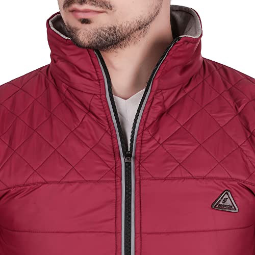 Image of Christy World Men's Regular fit Jacket (FULJJACT 08 BGRN L Green Large)