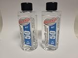 2 Bottles Huge 5OZ Team CORALLY 50WT 50 WT Silicone Shock Oil LOSI ARRMA ASSOCIATED Includes CHICAGOLAND RC Coupon