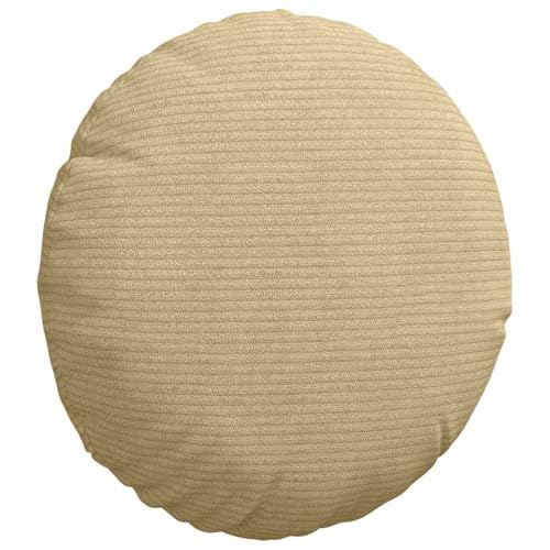 Coussins ronds velours côtelé haut de gamme avec assise ergonomique robuste - 6