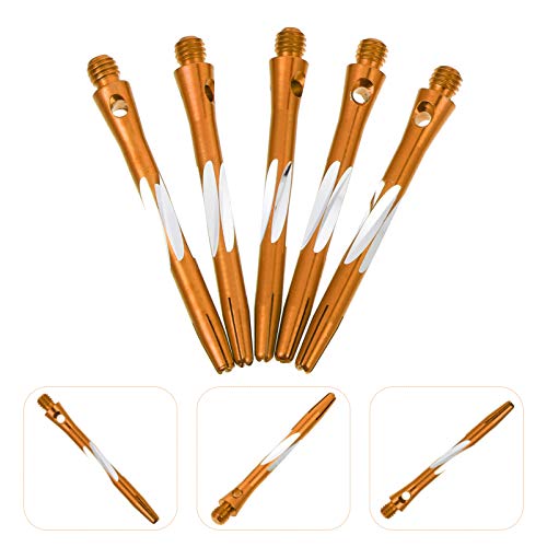 BESPORTBLE 5Pcs 2BA Padrão Da Liga de Alumínio Dart Eixos Dart Hastes de Rosca Dart Acessórios Laran