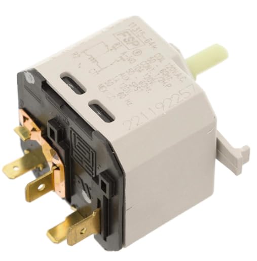 Replacement W10117655 Clothes Dryer Push to Start Replacement Switch Relay for Whirlpool Dryers WPW10117655, 1448106, PS11748542