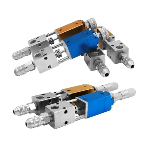 Industrial Dispensing Pneumatic UV Dispensing Valve Needle-off Glue Dispensing Valve 2121Q With Micrometer Adjustment Knob