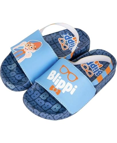 Ground Up Blippi Boys and Girls Toddler Sandals (us_footwear_size_system, toddler, numeric, medium, numeric_10)