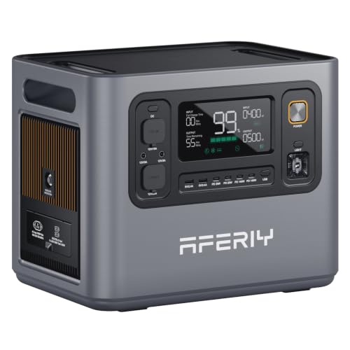 AFERIY 3000W 2048Wh Station Électrique Portable, P300 Générateur Électrique...