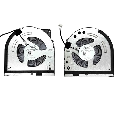 Image of BestParts New CPU+GPU Cooling Fan Replacement for Lenovo LOQ 15IRX9 (Type 83DV), P /N: 5H40S20999 5H40S21000 5H40S21001 (12V Fan)