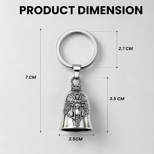 Image of Storite Decorative Keychain for Men & Women, Stylish Metal Key Ring Accessories for Bags, Keys and Gifts