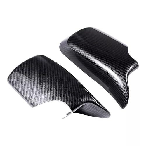 Carcasa espejo retrovisor para BMW Serie 3 E46 y E39 negro mate 4