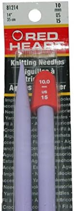 Size 15 Single Point Knitting Needles by Red Heart (Now Susan Bates) - 1 Pair image 2